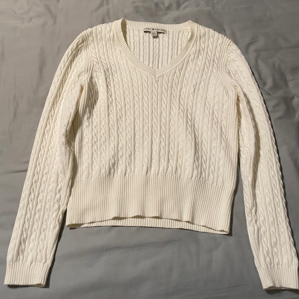 Tommy Hilfiger White Women’s Sweater